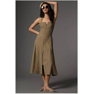 Anthropologie Zip-Front Corset Dress Size 2x